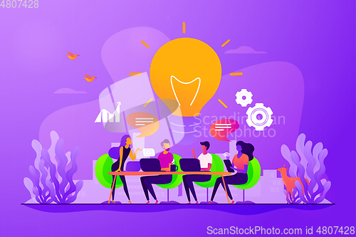 Image of Brainstorm concept vector illustration