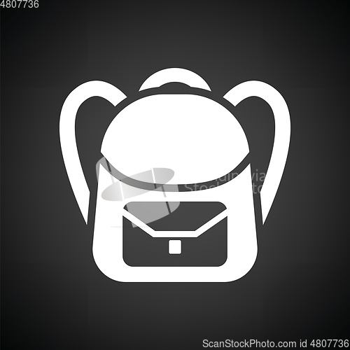 Image of School rucksack  icon