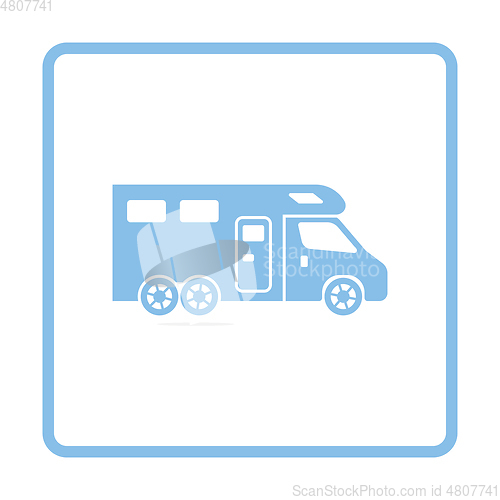 Image of Camping family caravan  icon