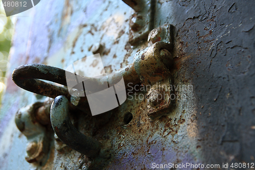 Image of Old rusty door