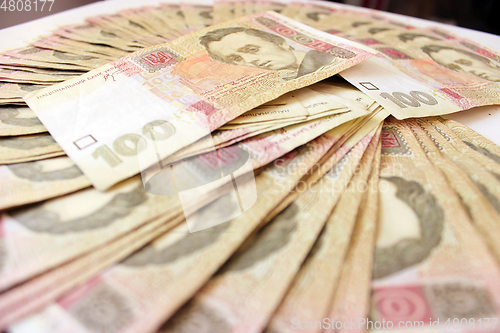 Image of Ukrainian money