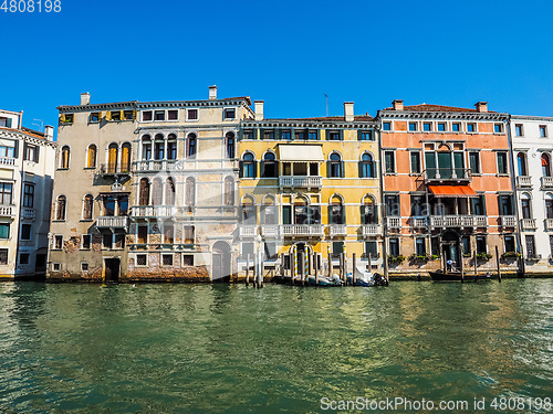 Image of Canal Grande in Venice HDR