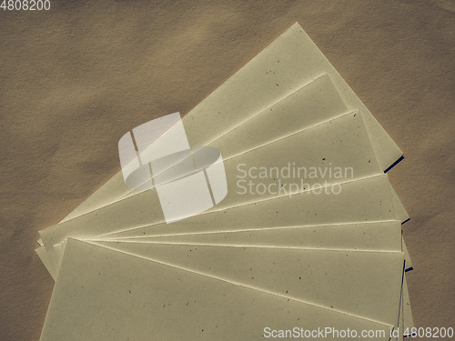 Image of Vintage looking Letter envelope on a table