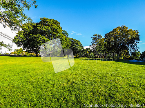 Image of HDR Park in Clifton in Bristol