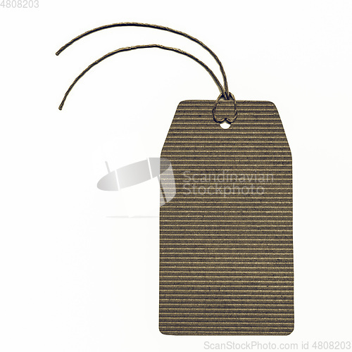 Image of Vintage looking Tag label