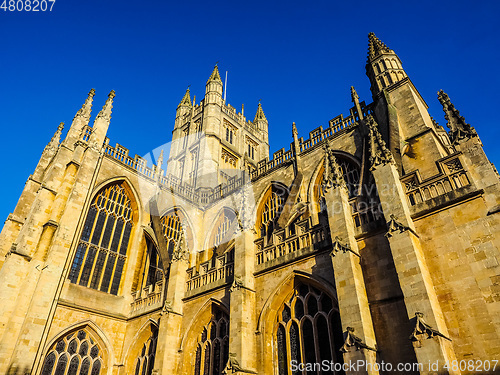 Image of HDR Bath Abbey in Bath