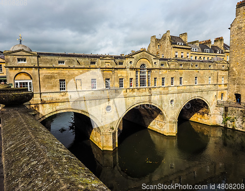 Image of HDR Pulteney Bridge in Bath