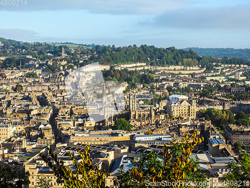 Image of HDR Aerial view of Bath