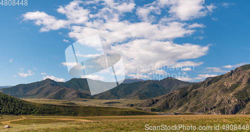 Image of landscape Altai mountains. Siberia, Russia