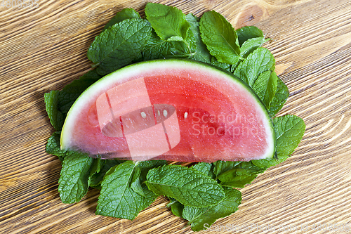 Image of Watermelon with mint