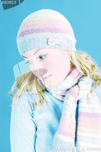 Image of Blonde girl