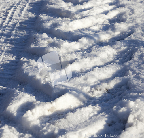 Image of Road in the winter season