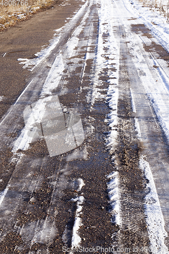 Image of Road in the winter season