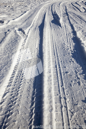 Image of Road in the winter season