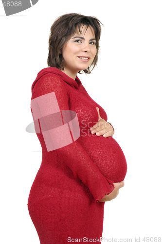 Image of Young pregnant woman