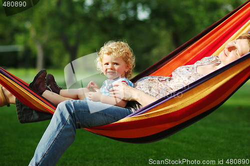 Image of In hammock