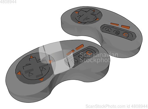 Image of A controlling device picture vector or color illustration