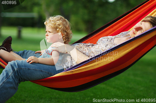 Image of In hammock