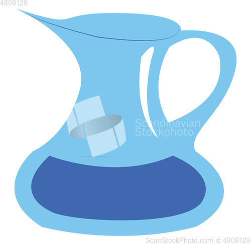 Image of Jug vector or color illustration