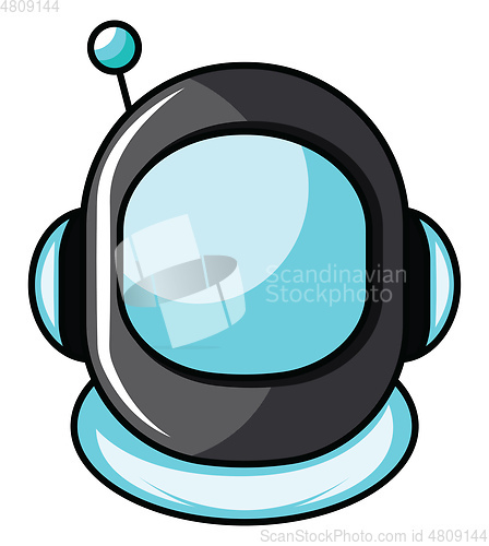 Image of Astronaut logo for gaming illustration vector on white backgroun