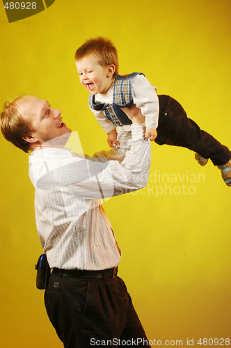 Image of Father with son