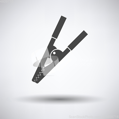 Image of Crocodile clip icon