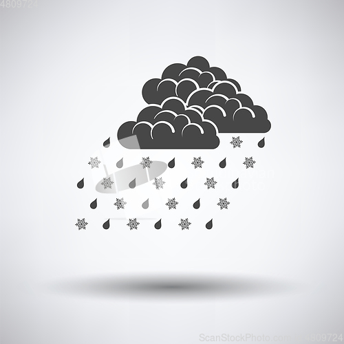 Image of Rain with snow icon