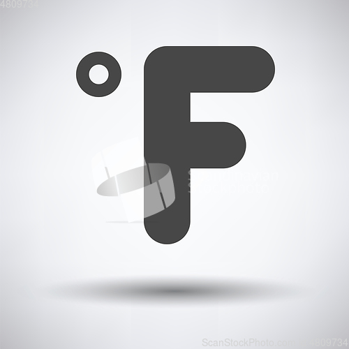 Image of Fahrenheit degree icon