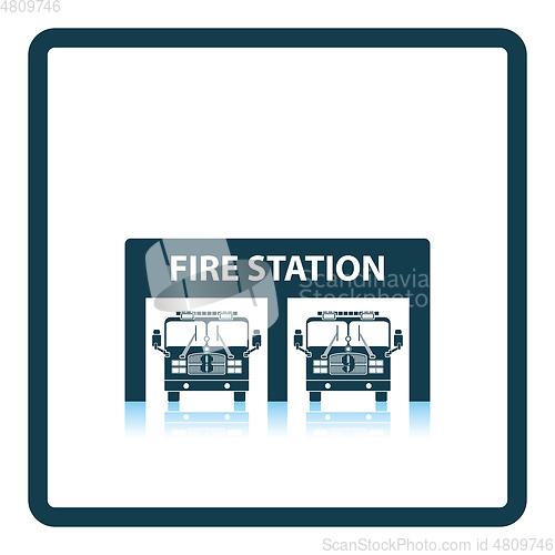 Image of Fire station icon