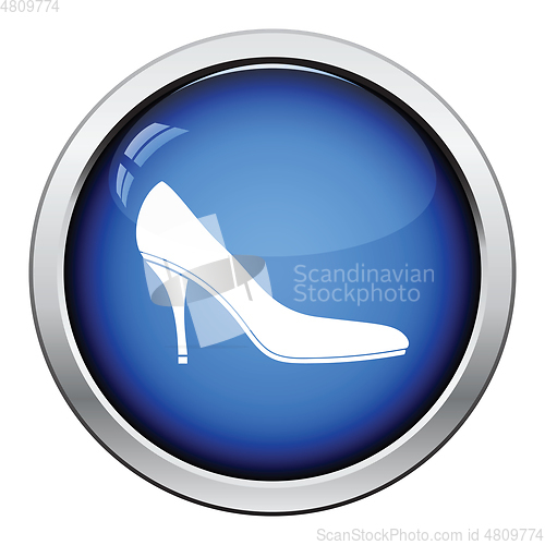 Image of Middle heel shoe icon