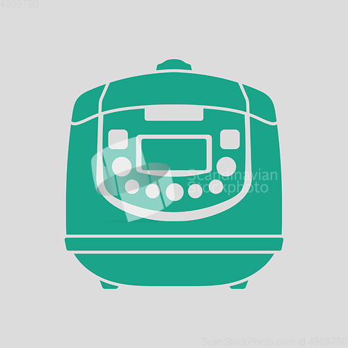 Image of Kitchen multicooker machine icon