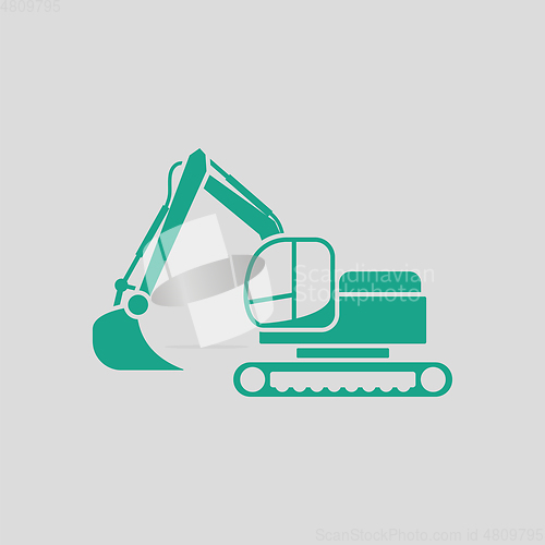 Image of Icon of construction excavator