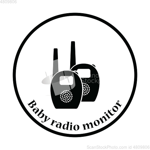 Image of Baby radio monitor icon