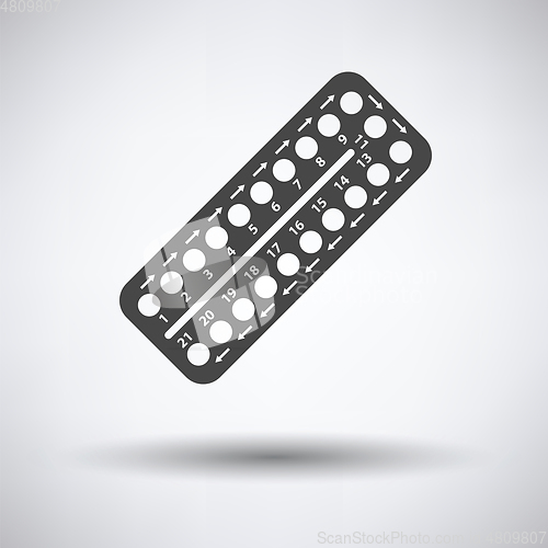 Image of Contraceptive pil pack icon