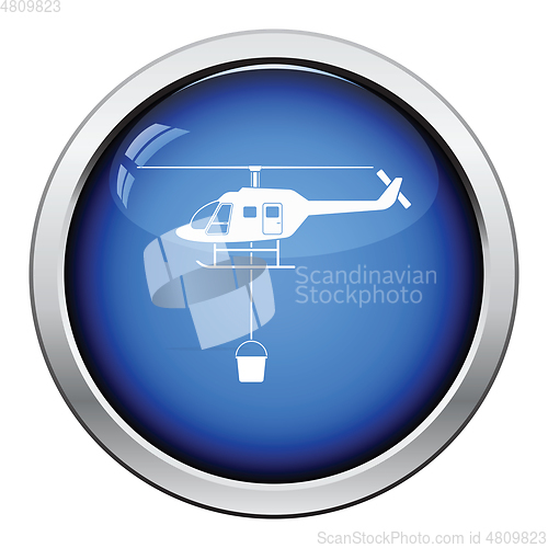 Image of Fire service helicopter icon