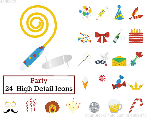 Image of Set of 24 Celebration Icons