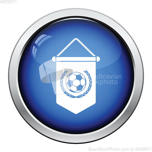 Image of Football pennant icon