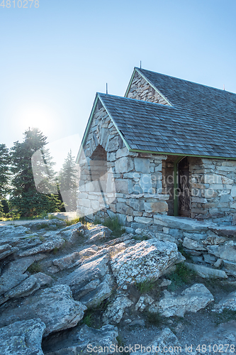 Image of beautiful scenic nature views at spokane mountain in washington