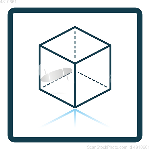 Image of Cube with projection icon