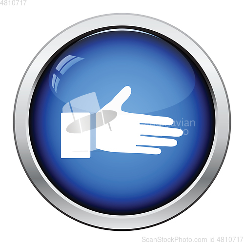 Image of Open hend icon
