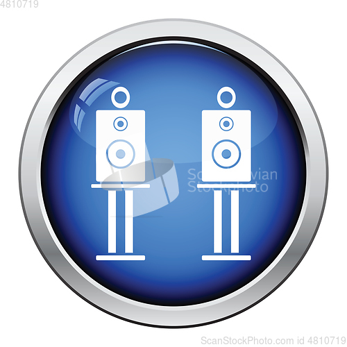 Image of Audio system speakers icon