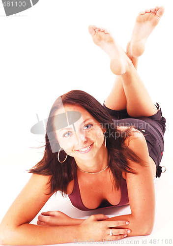 Image of Excersising woman