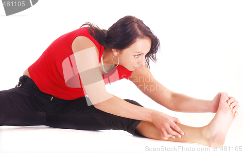 Image of Excersising woman