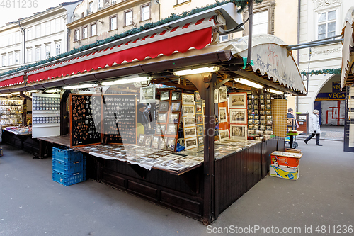 Image of Souvenir shop at famous Havel Market in second week of Advent in