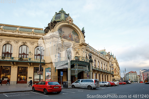 Image of Municipal House, Czech Obecni dum in Prague