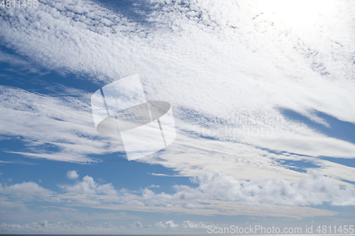 Image of sky with clouds