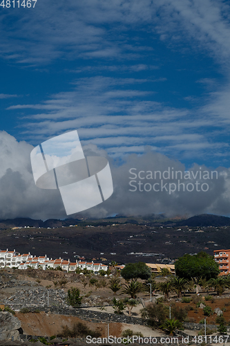 Image of view on volcanic heels