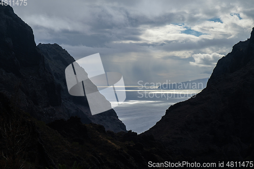 Image of view on ocean from Masca village