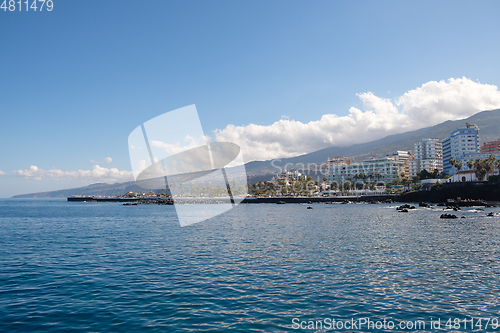 Image of view on town on Tenerife