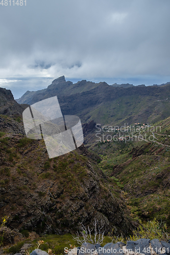 Image of view on Teno Mountains